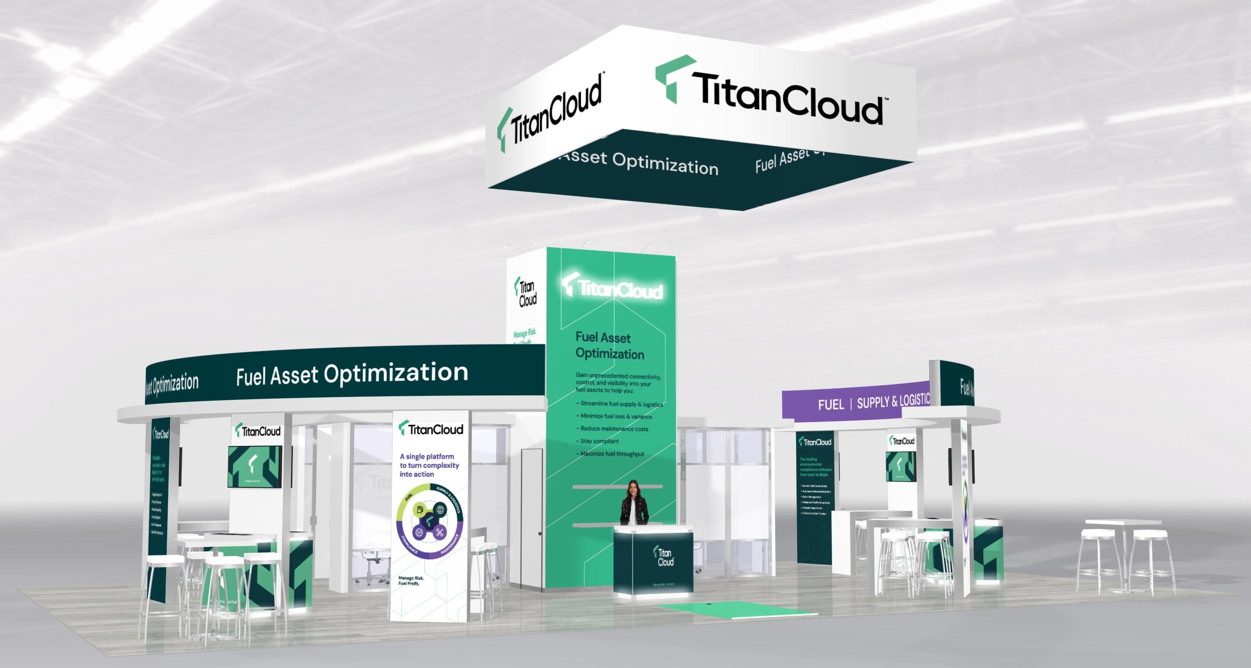Making Your Brand Unforgettable: How Divinitas Designed a Show-Stopping Exhibit for Titan Cloud Background