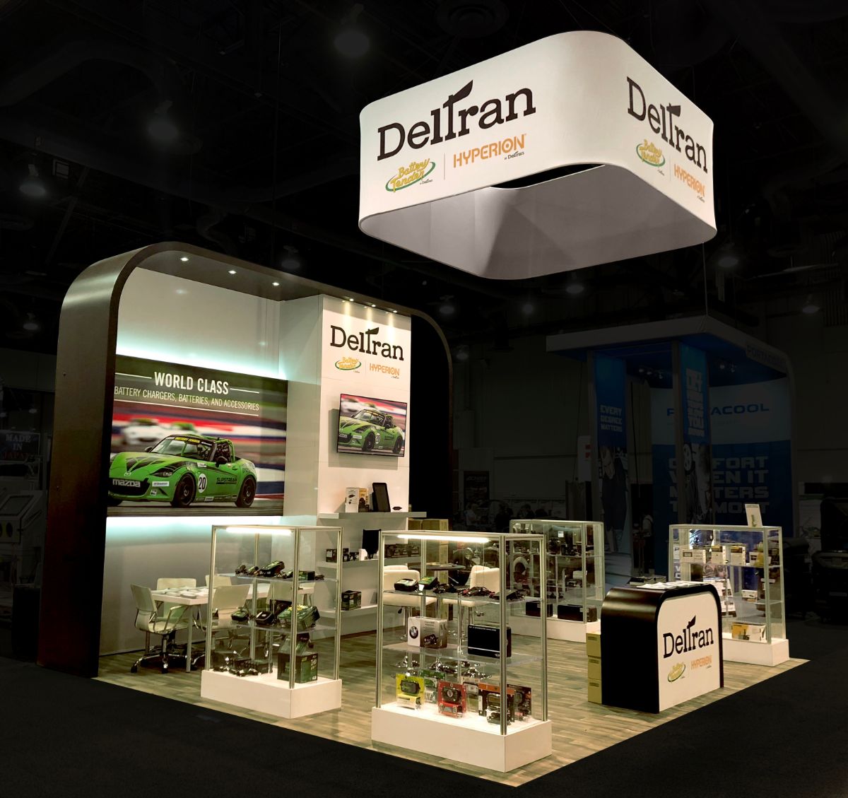 Deltran Battery Tender&#8217;s Trade Show Exhibit Design